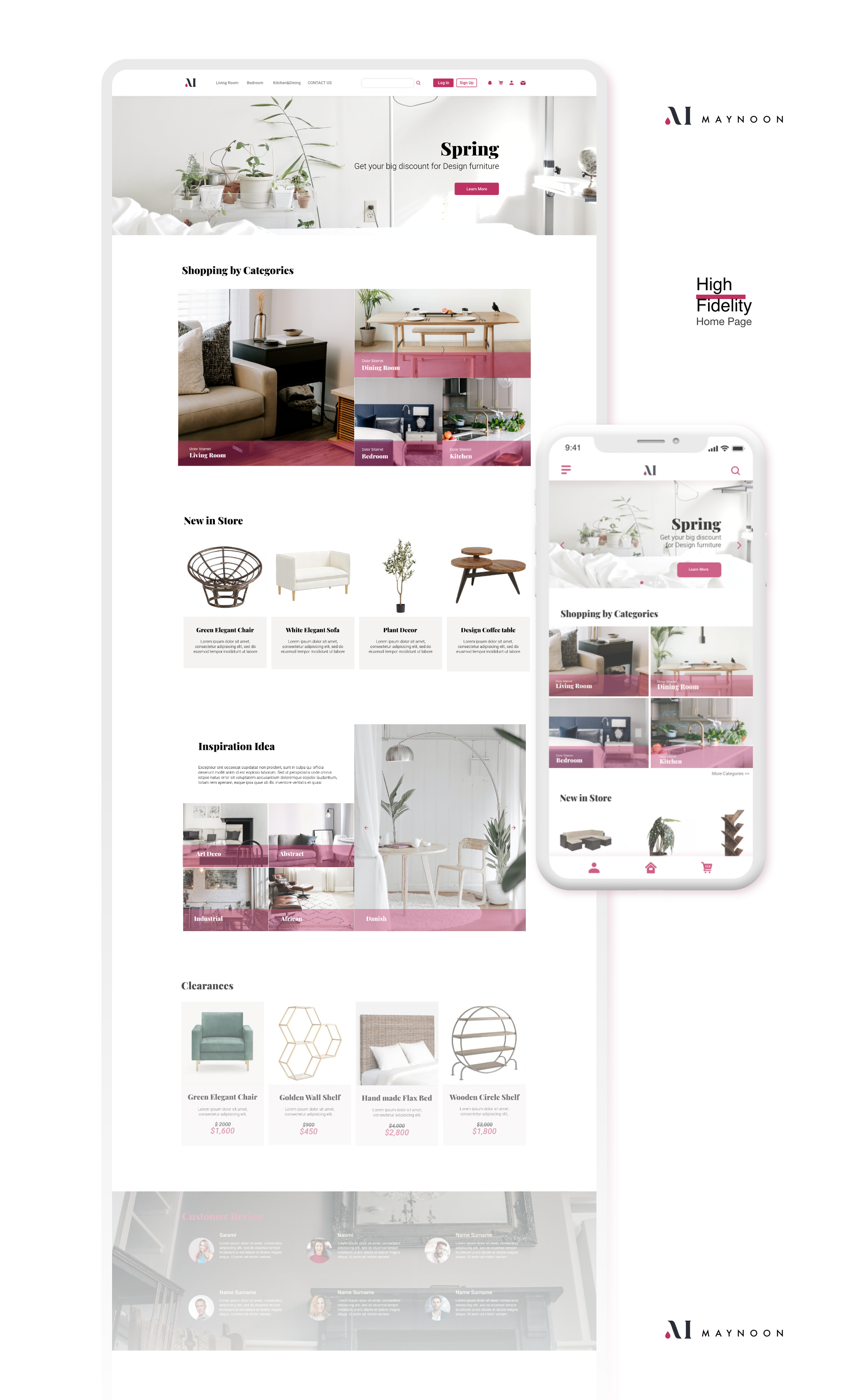 Maynoon on website