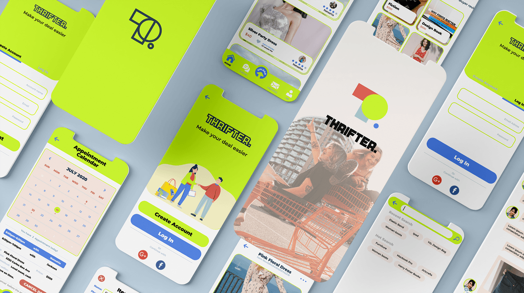 Thrifter — second-hand dealing iOS app