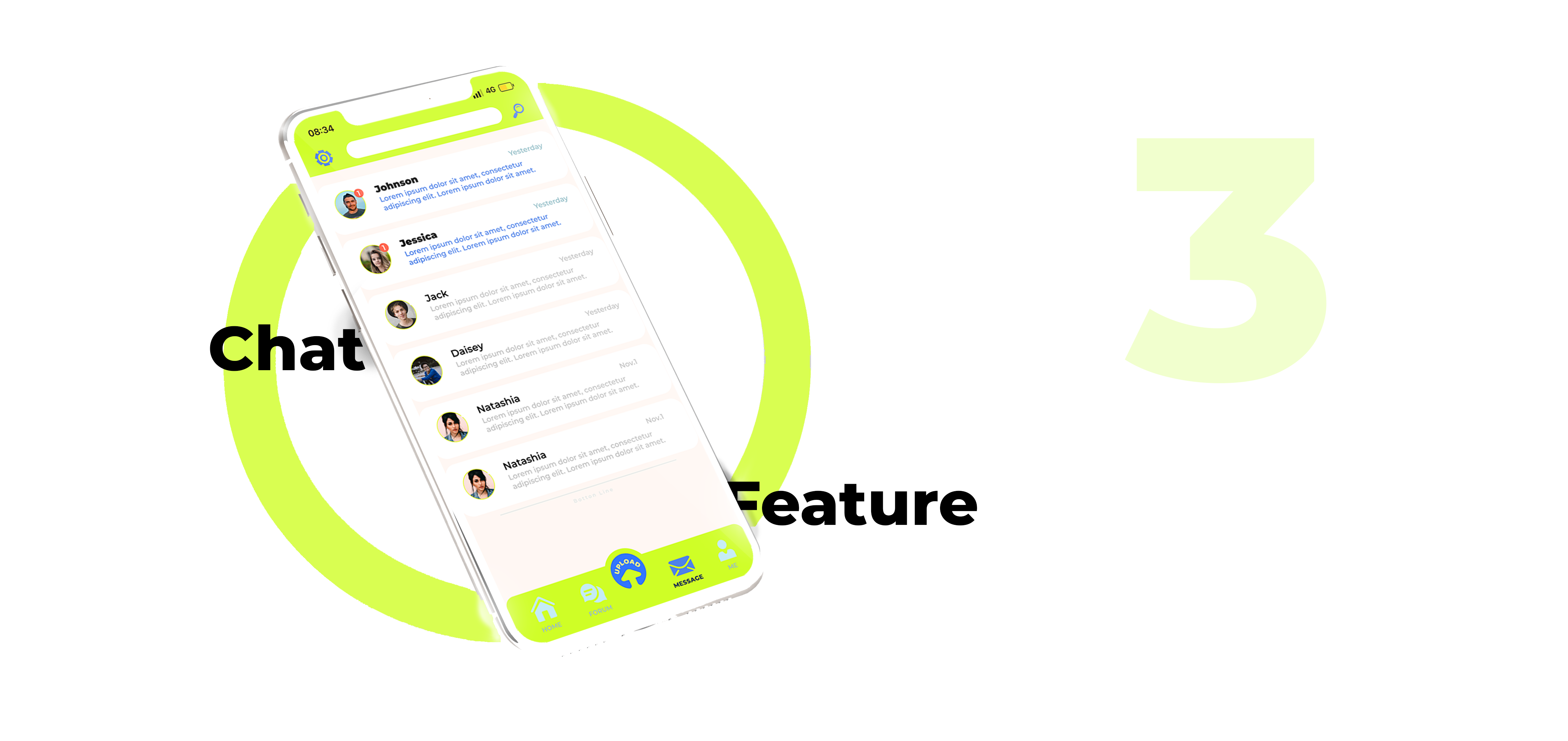 Thrifter chat screens for buyer and seller