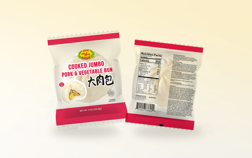 Pork bun packaging